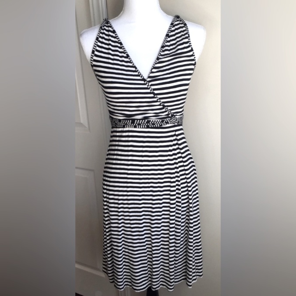 Max Studio Mini/Midi Black/Cream Size XS
